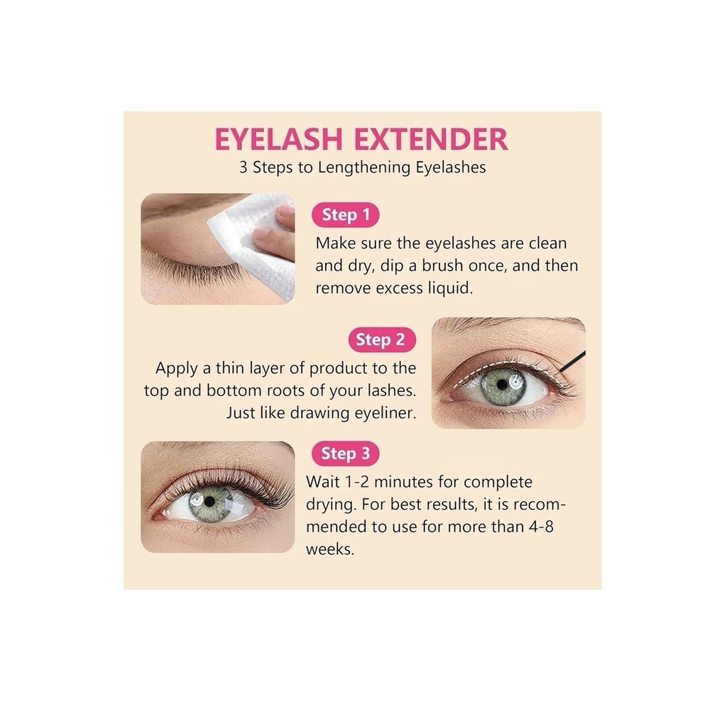Lashcharm Eyelash Conditioning Serum Visbley Longer Thicker Lashes 6month Supply - Picture 5 of 13